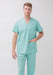 Suedy Medical Uniform V-Neck Set in Arciel Fabric 57