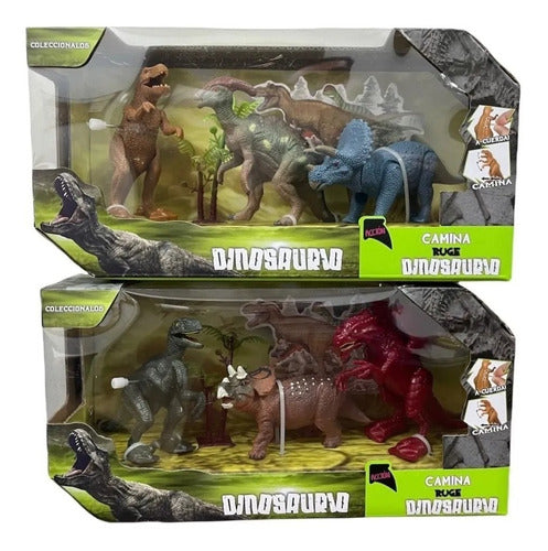 Casa Valente Set Dinosaurios 3 Dinos Chicos 0