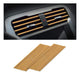 20pcs Car Air Conditioner Decoration Strips Wood - DIY Trim Strips 1