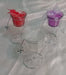 Metal Glass Candle Holder 2 Colors - Price Per Unit 0