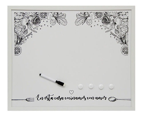 Magnetic Chalkboard Kitchen Design (PZ4050K) 2