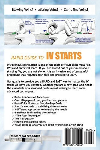 IV Starts For The RN And EMT Rapid And Easy Guide To Master - 3rd Edition - Book : Iv Starts For The Rn And Emt Rapid And Easy Guide To