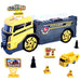 Express Wheels Toy Construction Vehicle Set with Track and Truck 2