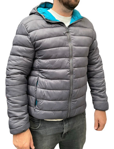 Rush Town Bicolor Inflatable Insulated Jacket for Men 3