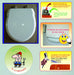 Toilet Seat and Bidet The Gap White Metal 1 and 3 Holes 2
