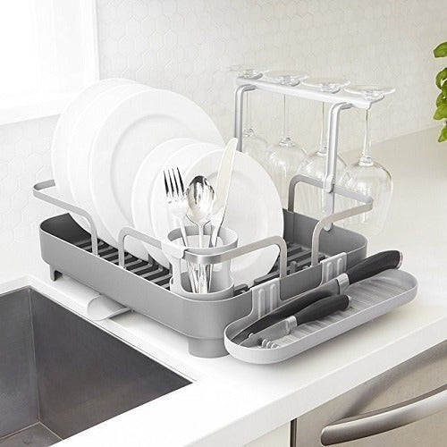 Umbra Dish Drying Rack Carbon Holster 2