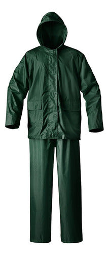 Raider Simplex Traje Completo Para Lluvia., L, Verde 0