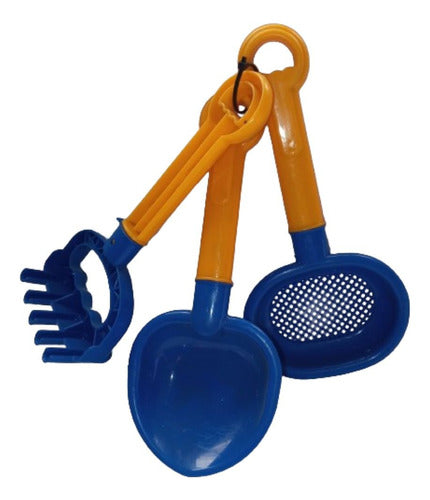 Duravit Beach Play Set: Shovel, Rake, and Sifter 1