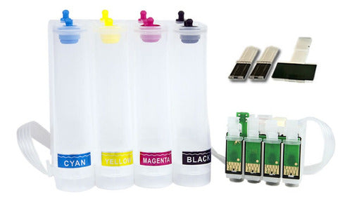 Bulk Ink Para Epson Tx135 Tx133 Tx125 T25 Tx123 - Sem Tinta 0