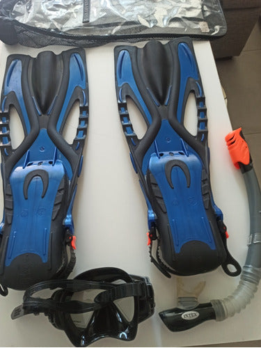 Equipo De Snorkel. Patas De Rana Y Skorkel Intex Us Drivrs 7