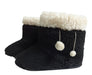 Warm Sheepskin High-Top Slippers from Size 33/34 to 41/42 10