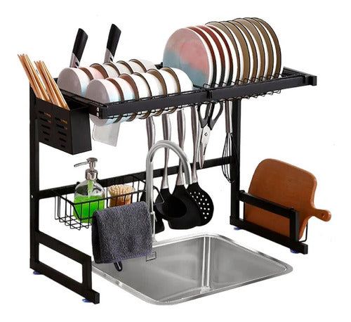 Levys Bazar Dish Drying Rack Organizer for Kitchen Sink 0