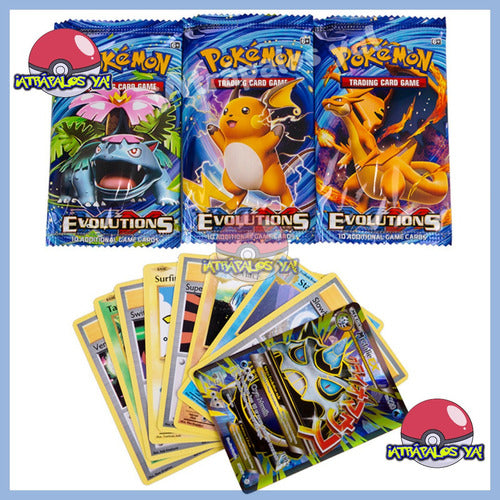 Pokémon TCG - 5 Packs (10 Cards Each) Catch Them All! 5