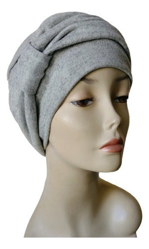 Soft and Warm Oncology Turban Hat for Transitional Seasons 4