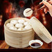 JapanBargain S-2223 Bamboo Cooking Steamer Set 10-Inch 6