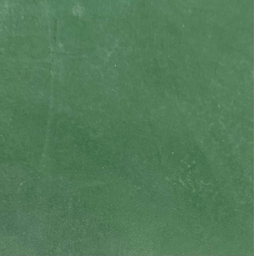 Baldosa De Goma Verde Lisa 50 X 50 Cmts X 2,5 Mm X Unidad 0