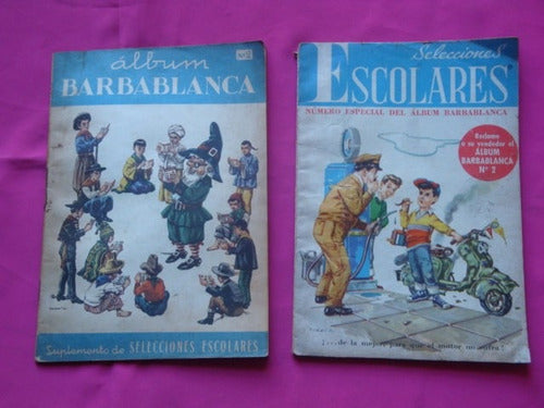 Selecciones Escolares N° 36 Album Barbablanca N° 2 Ed Codex 0