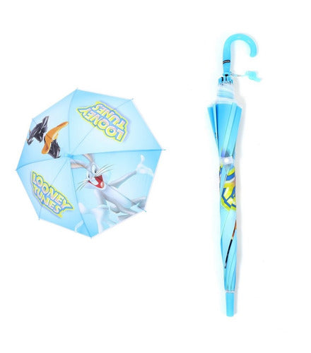 Sebigus Looney Tunes Ar1 4977 Ellobo Kids Umbrella with Whistle 1