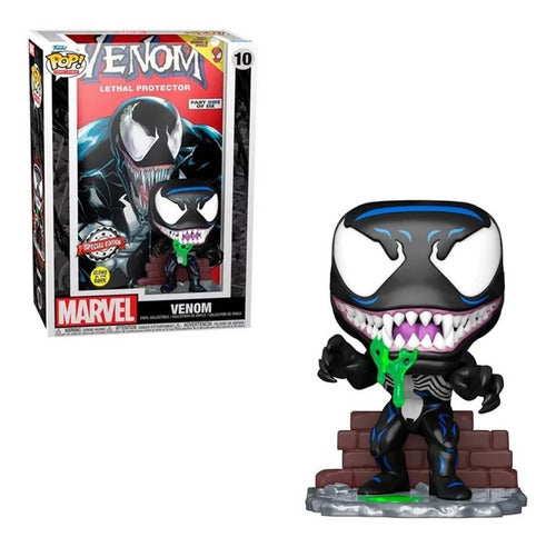 Funko Pop Venom  Marvel [exclusivo - Glows In The Dark] 10 0