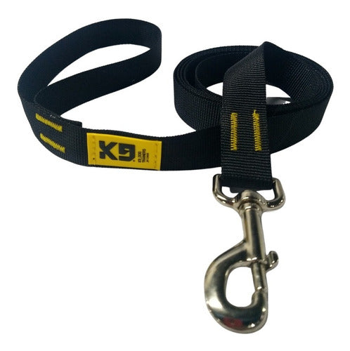 Adjustable K9 Dog Trainers Collar + 5M Leash Set for Dogs 67