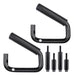 Monte 2 X Solid Steel Front Grab Handles for Jeep Wrangler JK 1