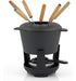 Cast Iron Fondue Set for 6 People - Cheese and Chocolate Fondue Pot with Forks 0