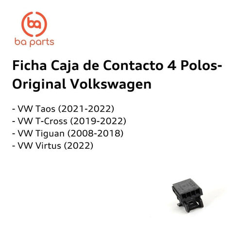 Audi Ficha De Caja De Contacto 8K0-973-754 2