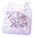 Set De 45 Stickers Washi Kawaii Lubbie Conejito Violeta 3