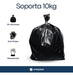 500 Black Garbage Bags 80x110 Durable and Economical 2