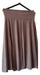 Generic Long Modal Skirt in Mink Color with Elastic Waist T.2/T.S 0