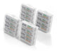 Baterias Recargables Ebl Aa 2300 Mah Nimh 16 Caja De Almacen 1