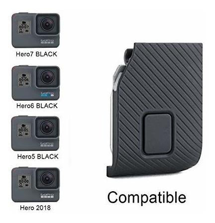 Tapa Reemplazo Entrada Para Gopro Hero 5/6 Black 4