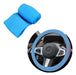 NL Cubre Volante + Funda Llave Silicona Chevrolet Cruze Azul 3