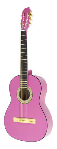 Classical Studying Guitar in Pink for Beginners 5