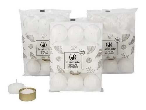 Iluminarte Night Candles 12 P/ Pack of 10 0