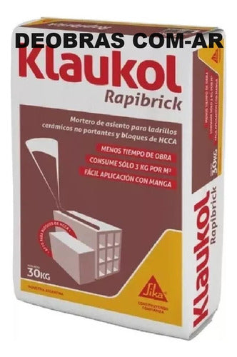 Klaukol Rapibrick Mortar for Hollow Brick - Deobras 0