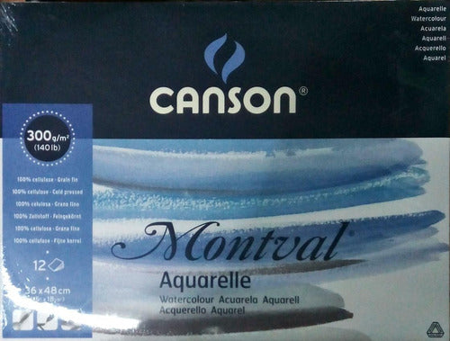 Canson Montval Block 300 Grs Grano Fino 29.7x42 Cm 300 Gr A3 0