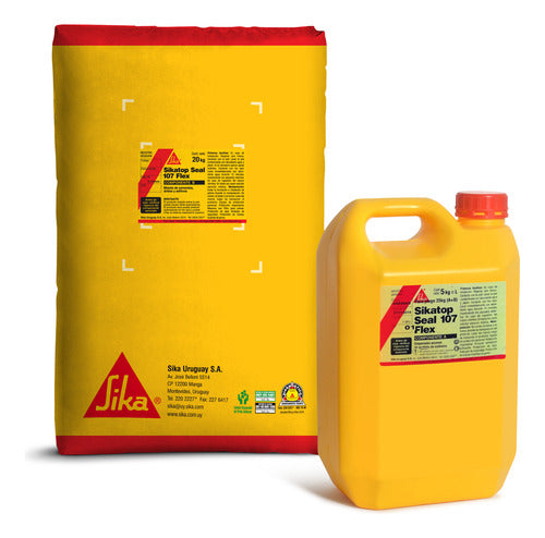 Sika SikaTop Seal 107 Flex Waterproof Flexible Coating 25kg 0