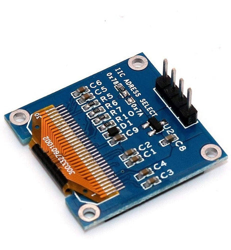 Display Oled 0.96 128x64 I2c Azul E Amarelo 4