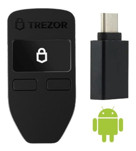 Trezor One USB C OTG Wallet Compatible Seed Ledger 0