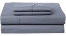 Tommy Hilfiger Signature Solid Sheet Set, Queen, Folkstone Grey 0