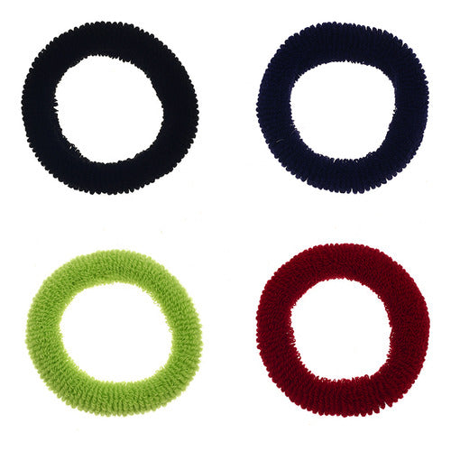 Generic Wide School Hair Tie Dozen Bulk 0