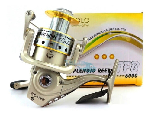 Yolo Reel TFB 5000 Front Drag Spinning Reel 0