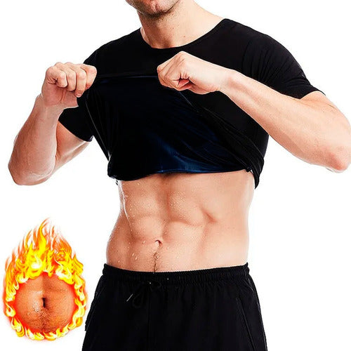 Generic Thermal Sports Shirt Promotes Sweating Ideal for Weight Loss 1