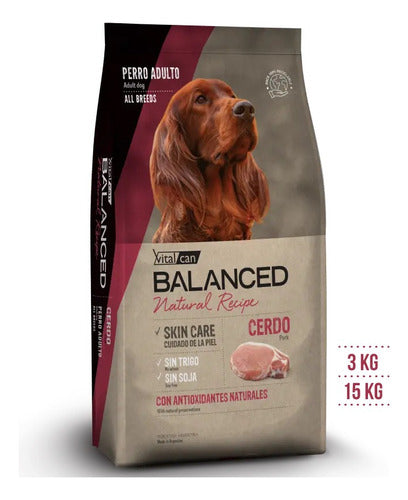 Vet Can Balanced/ Exclusive Recipe Cerdo Y Arroz 15 Kg/envío 0