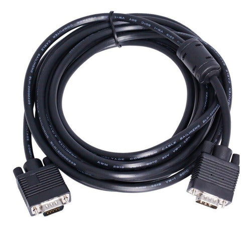 Oditox VGA Cable 3 Meters for Monitor PC Notebook TV with Shielding and Filters 1