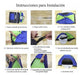 Carpa Camping Iglu Para 6 Personas + Silla Plegable Playera 4