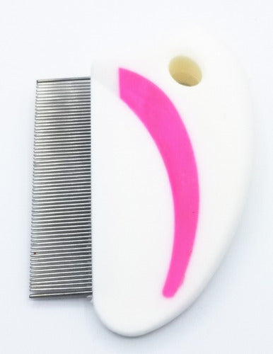 Fine Stainless Steel Lice and Nit Comb 8x5cm 1