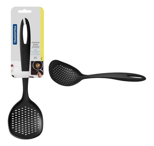 Tramontina Nylon Ability Black Slotted Spoon 25158/100 0