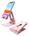 Soporte Para Telefono Celular Ajustable Color Rosa 0